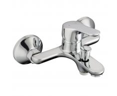 SCHÜTTE Grifo mezclador para bañera o ducha VICO cromado 105 mm