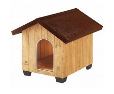 Ferplast Caseta para perros Domus Medium madera 73x85x67,5 cm 87002000