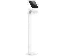 Steinel Sobremuro solar, baliza de jardín, blanco con sensor y LED,