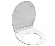 SCHÜTTE Tapa de váter WC SLIM WHITE duroplast
