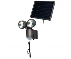 Brennenstuhl Foco solar LED SOL 2x4 antracita 4 W 1170930