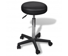 vidaXL Silla de Oficina Color Negro