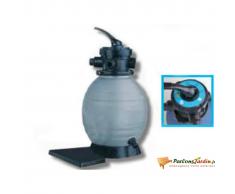 Ubbink Filtro de arena de sílice para piscina 300 mm