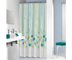 Sealskin cortina de ducha 180 cm modelo Fiesta 235221326 (Verde)