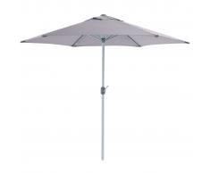 SORARA Outdoor Living SORARA Sombrilla De Jardín, Gris, ø 300 cm, Manivela