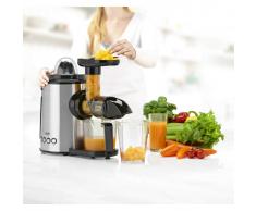 Princess Exprimidor lento 2 en 1 Juice Center 150 W plateado 202042