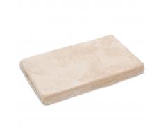 Beeztees Cama para perro espuma viscoelástica beige 70x45x6 cm 707031