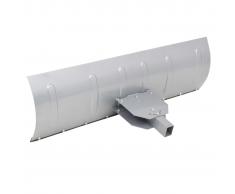vidaXL Pala quitanieves para quad 150x44 cm plateado