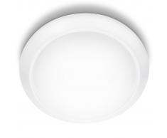 Philips Lámpara de techo LED myLiving Cinnabar blanca 4x4 W 333623117