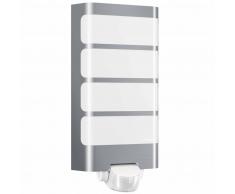 Steinel Lámpara de exterior L 244 LED plateada 033255
