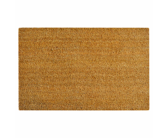 vidaXL Felpudo de fibra coco 17 mm 80x100 cm