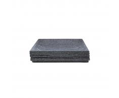 RIDDER Jabonera de ladrillo gris antracita