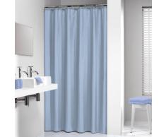 Sealskin Cortina de ducha modelo Madeira azúl petroleo 180cm 238501320