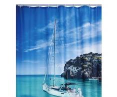 RIDDER Cortina de ducha Sailboat poliéster 180x200 cm