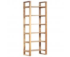 vidaXL Estantería de madera maciza de sheesham 60x38x160 cm