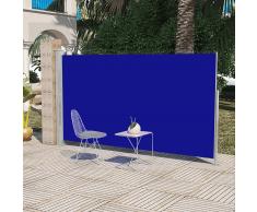 vidaXL Toldo lateral de jardín o terraza azul 160x300 cm