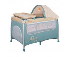 Baninni Cuna de viaje Nido ZooZoo Deluxe 126x66x80 cm BNBT004-ZZO