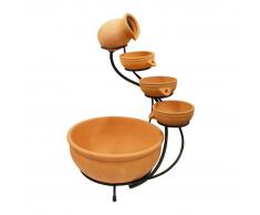 Ubbink Fuente de agua decorativa pequeña de terracota 1387083