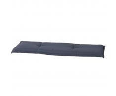 Madison Cojín de exterior para banco Panama 150x48cm gris BAN7O060