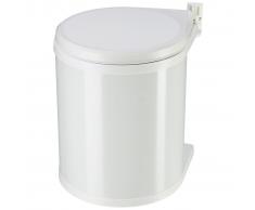 Hailo Papelera de armario Compact-Box tamaño M 15 L blanca 3555-001