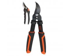 BLACK+DECKER Set de tijeras de podar 2 unidades 38 cm 32821