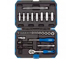 Draper Tools Set de vasos métricos de 1/4" 47 piezas 16355