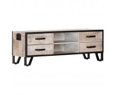 vidaXL Mueble para TV de madera maciza de acacia 120x30x40 cm