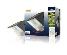 Ranex Lámpara solar de pared con sensor PIR 0,5 W negra 5000.261