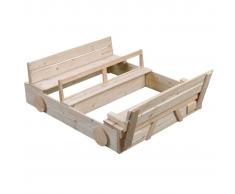 Swing King Caja de arena Thijs madera 7850038