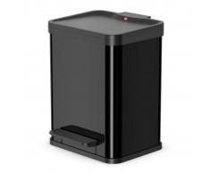 Hailo Cubo con pedal Oko Uno Plus tamaño M 17 L negro 0619-260