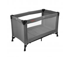 Baninni Cuna de viaje y parque Nido gris 80x66x126 cm BNBT006-GY