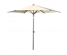 SORARA Outdoor Living SORARA Sombrilla Parasol, Arena, Ø 270, inclinación