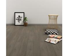 vidaXL Tarima flotante de click 3,51 m² 4 mm PVC gris y marrón