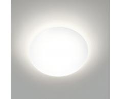Philips Lámpara de techo LED myLiving Suede blanca 4x3 W 318013116