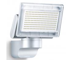 Steinel Foco con Sensor para el exterior, XLED Hogar 1S, color plata