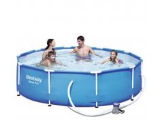 Bestway Conjunto de piscina Sirocco redondo azul 305 cm 56408