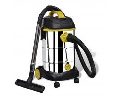vidaXL Aspiradora en seco y húmedo 1380 W