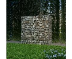 vidaXL Cesta de muro de gaviones acero galvanizado 100x50x100 cm