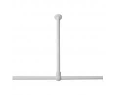 Sealskin Soporte blanco para barra de ducha, Seallux, 60 cm 276668610