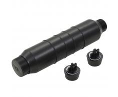 vidaXL Botella gizzmo de invierno para piscina con 2 tapones HDPE