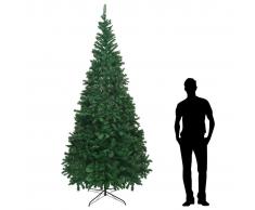 vidaXL Árbol de Navidad artificial XL 300 cm verde