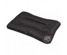 vidaXL Colchón para perro tamaño L negro