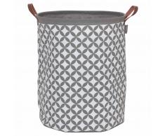 Sealskin Cesto para la ropa sucia Diamonds gris 60 L 362302012