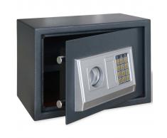 vidaXL Caja fuerte electrónica digital con estante interior 35 x 25 x 25 cm