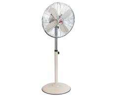Bestron Ventilador de pie retro 45 cm 50 W blanco crudo AFS45RE