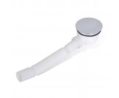 vidaXL Manguito wc flexible para el plato de ducha