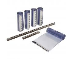 Kerbl Set de cortina de tiras de PVC 225x30 cm 291162