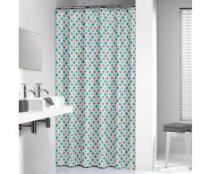 Sealskin cortina de ducha 180 cm modelo Diamonds 235201330(Color Aqua)