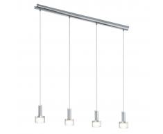 EGLO Lámpara colgante de techo, LED Fabiana 1 4L 93929