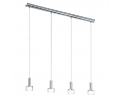 EGLO Lámpara colgante de techo, LED Fabiana 1 4L 93929